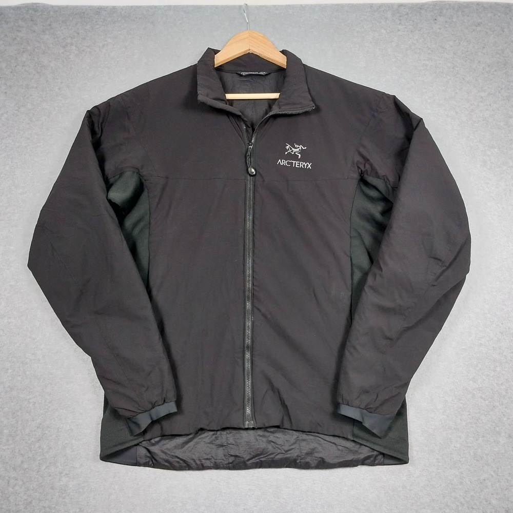 Arc'teryx Atom LT Jacket Mens Medium Black Lightweight Insulated Mid Layer